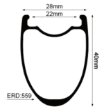 Carbyne 40 Felge – Bild 2