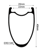 Carbyne 45 Felge – Bild 3