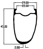 Carbyne 45 Felge – Bild 2